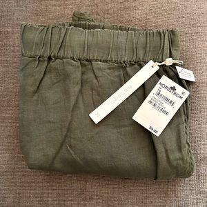 Tulip Hem Linen Pants